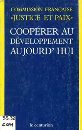 Couverture du produit · Coopérer au développement aujourd'hui