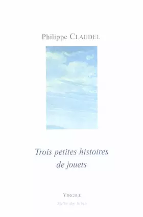 Couverture du produit · Trois petites histoires de jouets