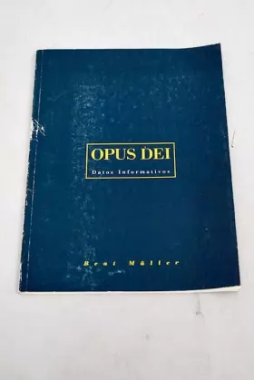 Couverture du produit · Opus Dei: datos informativos