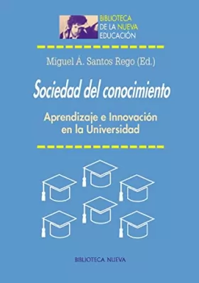 Couverture du produit · Sociedad del conocimiento: Aprendizaje e innovación en la Universidad
