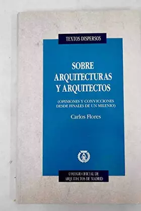 Couverture du produit · Sobre arquitecturas y arquitectos