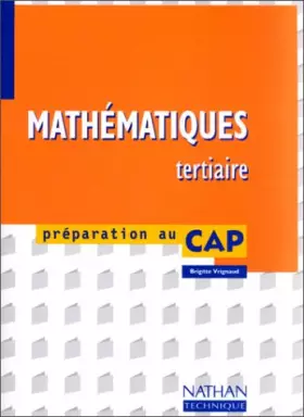 Couverture du produit · Mathématiques tertiaire, CAP, élève, 1997