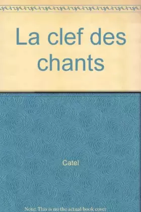 Couverture du produit · La clef des chants