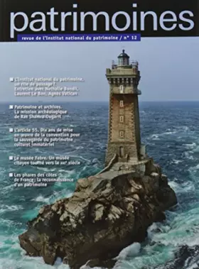 Couverture du produit · patrimoines n°12