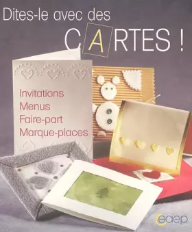 Couverture du produit · Dites-le avec des cartes !