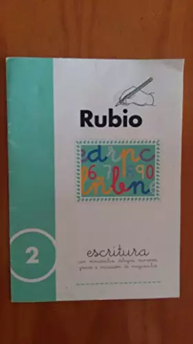 Couverture du produit · Cuadernos Rubio: Escritura 2 (Spanish Editio