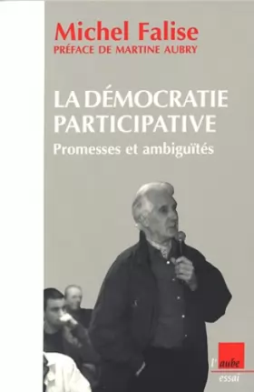 Couverture du produit · Démocratie participative : Promesses et ambiguïté