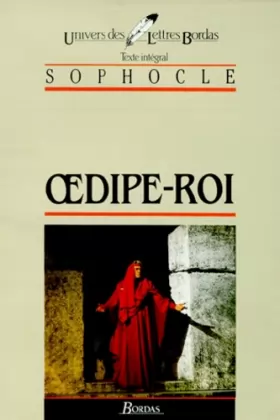 Couverture du produit · SOPHOCLE/ULB OEDIPE-ROI    (Ancienne Edition)