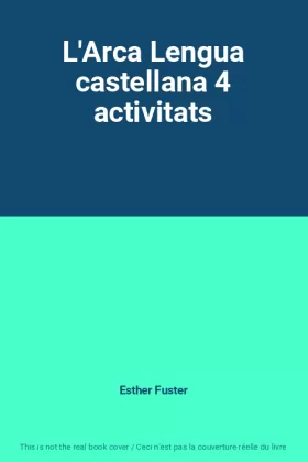 Couverture du produit · L'Arca Lengua castellana 4 activitats