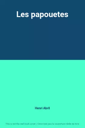 Couverture du produit · Les papouetes