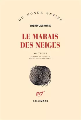 Couverture du produit · Le Marais des Neiges