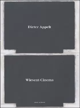 Couverture du produit · Dieter Appelt: Edition trilingue Français-Anglais-Allemand, Transmission d'une suspension pour Dieter Appelt  Transferring a St