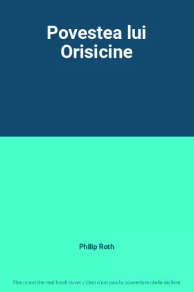 Couverture du produit · Povestea lui Orisicine