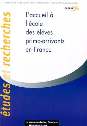 Couverture du produit · L'accueil à l'école des élèves primo-arrivants en France