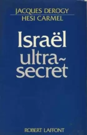 Couverture du produit · Israël ultra-secret