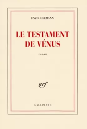 Couverture du produit · Le testament de Vénus