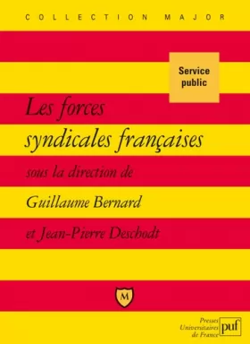 Couverture du produit · Les forces syndicales françaises