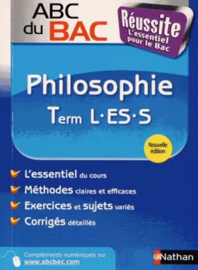 Couverture du produit · ABC du BAC Réussite Philosophie Term L.ES.S