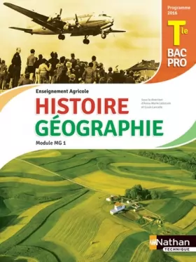 Couverture du produit · Histoire et Géographie Tle Bac pro Agricole