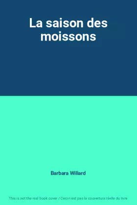 Couverture du produit · La saison des moissons