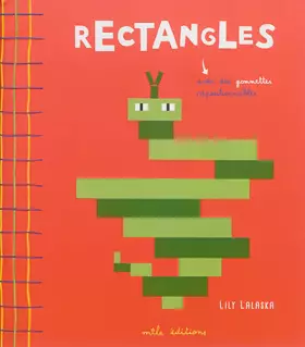 Couverture du produit · Rectangles: Avec des gommettes repositionnables