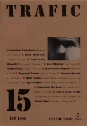 Couverture du produit · Trafic numéro 15 : Eté 1995