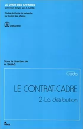 Couverture du produit · Le contrat cadre, tome 2. La distribution