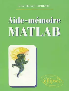 Couverture du produit · Aide-mémoire MATLAB