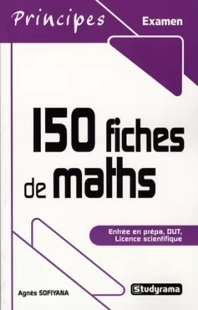 Couverture du produit · 150 fiches de maths