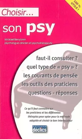 Couverture du produit · Choisir son psy