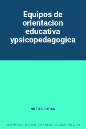 Couverture du produit · Equipos de orientacion educativa ypsicopedagogica