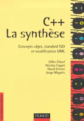 Couverture du produit · C++. La synthèse : Concepts objet, standard Iso et Modélisation UML