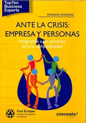 Couverture du produit · Ante la crisis - empresa y personas