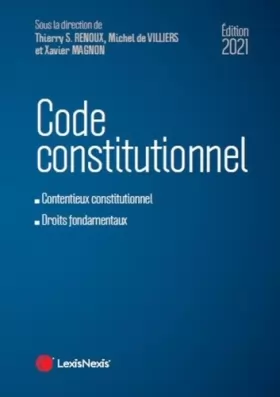 Couverture du produit · code constitutionnel 2021