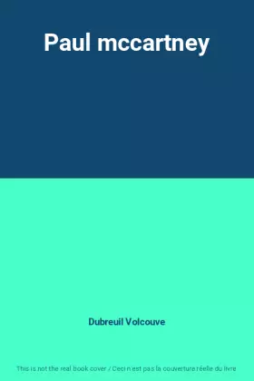 Couverture du produit · Paul mccartney