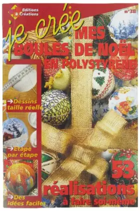 Couverture du produit · Manuel Je Cree Boules De Noel N°38