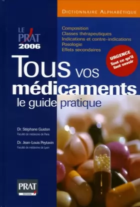 Couverture du produit · Tous vos médicaments : Le guide pratique 2006