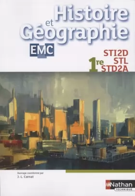 Couverture du produit · Histoire-Géographie - EMC 1res STI2D-STL-STD2A