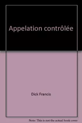 Couverture du produit · Appellation contrôlée