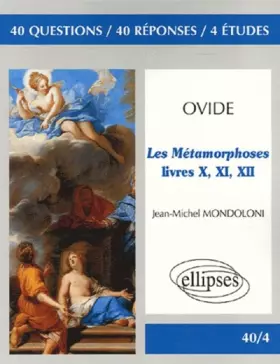 Couverture du produit · Les Métamorphoses : Livres X, XI, XII