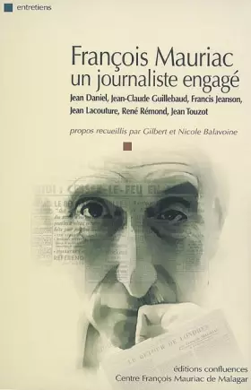 Couverture du produit · François Mauriac : Un journaliste engagé (1DVD)