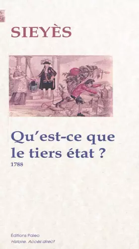 Couverture du produit · Qu'est-ce que le tiers état ?: 1788