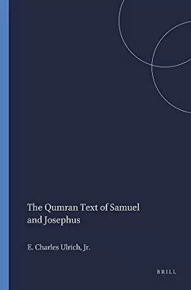 Couverture du produit · The Qumran Text of Samuel and Josephus