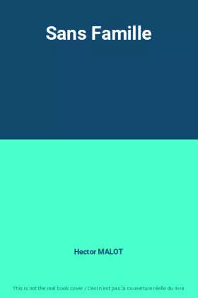 Couverture du produit · Sans Famille