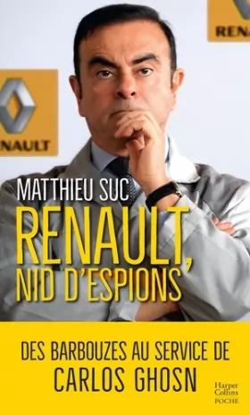Couverture du produit · Renault, nid d'espions: Le livre qui révèle la face cachée de Carlos Ghosn