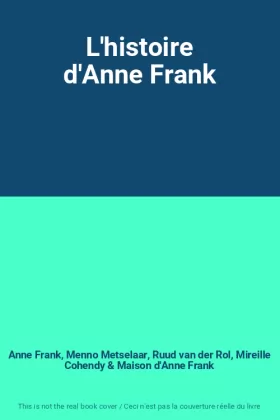 Couverture du produit · L'histoire d'Anne Frank