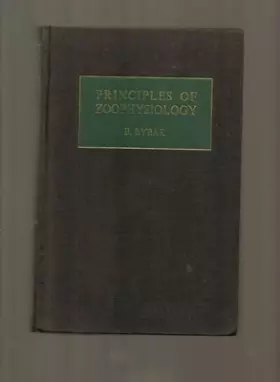 Couverture du produit · Principles of Zoophysiology: Volume I
