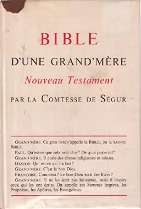 Couverture du produit · Bible d'une grand-mère : nouveau testament