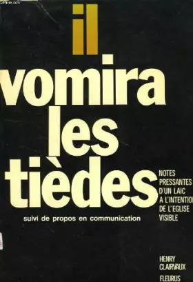 Couverture du produit · IL VOMIRA LES TIEDES