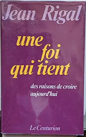 Couverture du produit · Une Foi qui tient